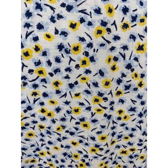 Frank & Eileen Blue and Yellow Button Down Shirt - Picture 7 of 13